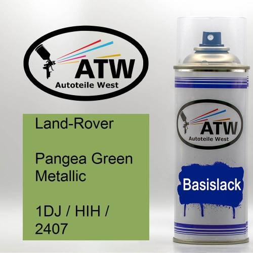 Land-Rover, Pangea Green Metallic, 1DJ / HIH / 2407: 400ml Sprühdose, von ATW Autoteile West.